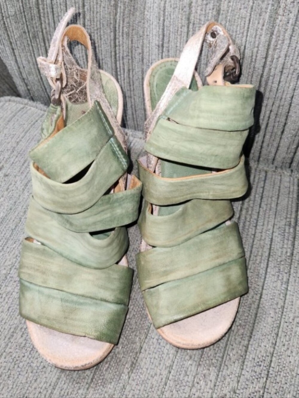 A.S.98 Parley Wedge Sandals - Picture 4 of 10
